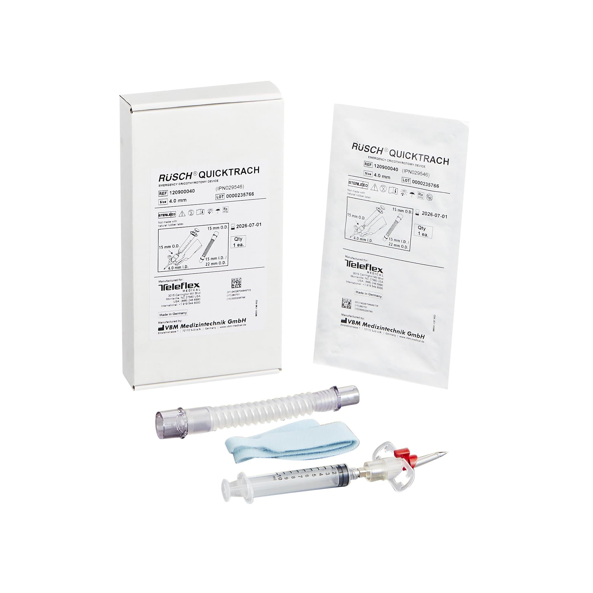 Rusch® Quicktrach® Emergency Cricothyrotomy
