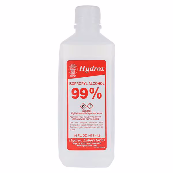 Isopropyl Alcohol Topical 0.99% 16oz. Bottle