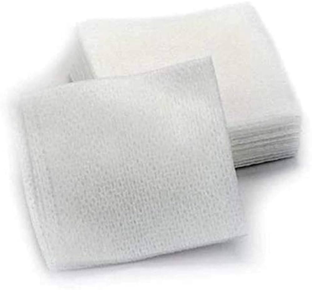 Curity 100% Cotton Gauze Type VII Sponge 3x3" 12 Ply Non-Sterile 200/Pack 20/Case