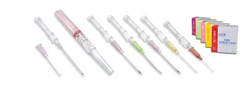 Exel Safelet Catheter
