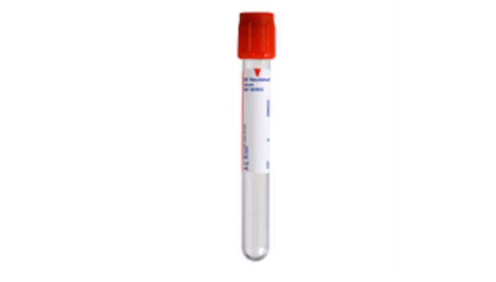 BD Vacutainer® Serum Tube, Red, 6 mL, 100/Box