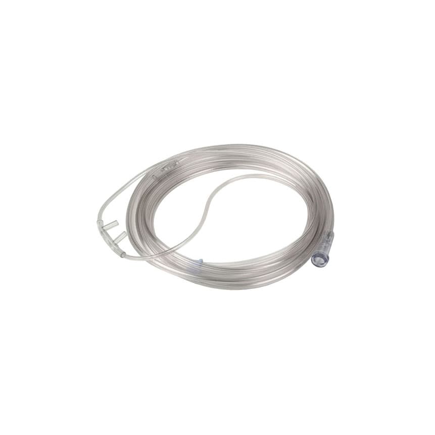 Salter Labs® ETC02 Nasal Sampling Cannula, Adult Curved Prong, Non-flared Tip 7' C02 Line 25/Box