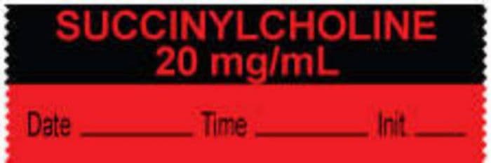 Succinylcholine Labels 500/Roll