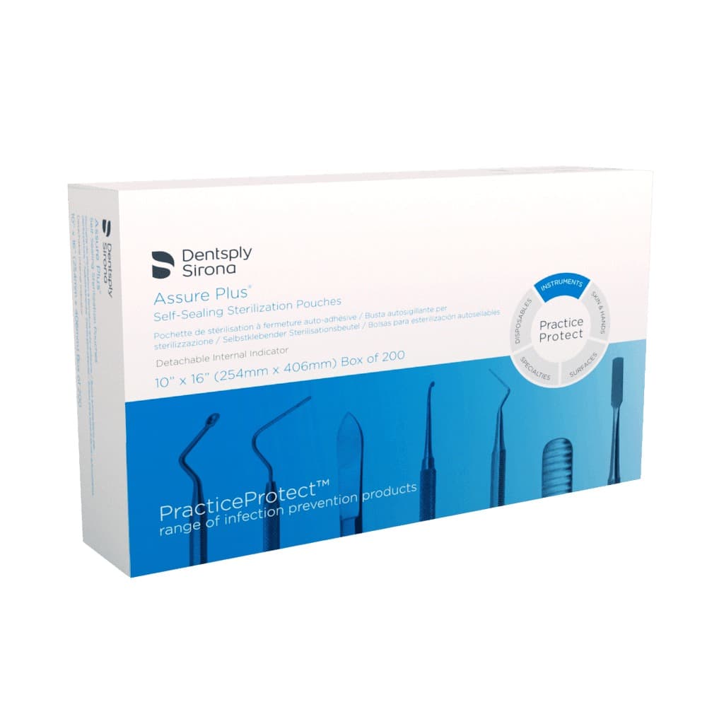 Assure Plus® Sterilization Pouch, Self Seal, 10&quot; x 16&quot; 200/Box