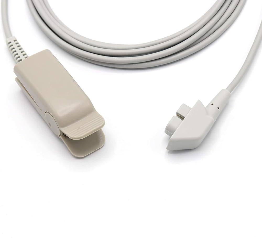 Sp02 Sensor Finger Adult Reusable 6-Pin D89 10'