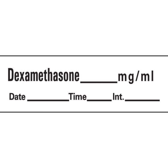 Dexamethasone Labels 333/Roll