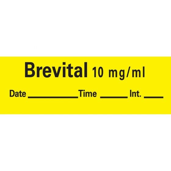 Brevital Labels 333/Roll