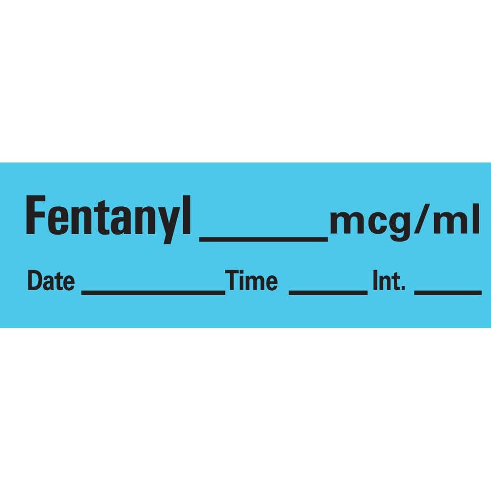 Fentanyl Labels 333/Roll