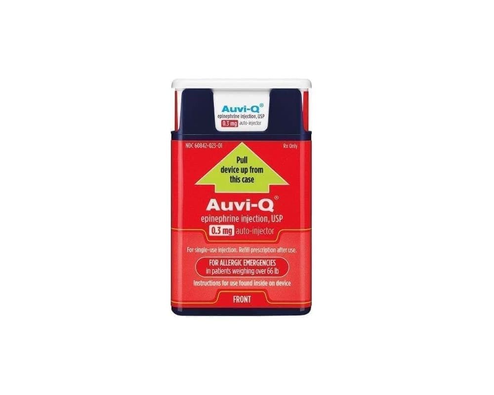 Auvi-Q Epinephrine Auto-Injector 0.3 mg