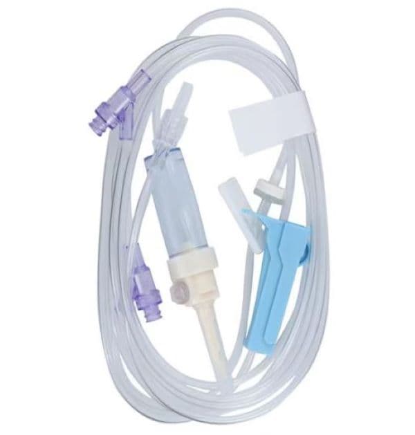 IV Administration Set Vital Care Special Gravity 2 Ports 106 Inch Tubing Solution 1/Case