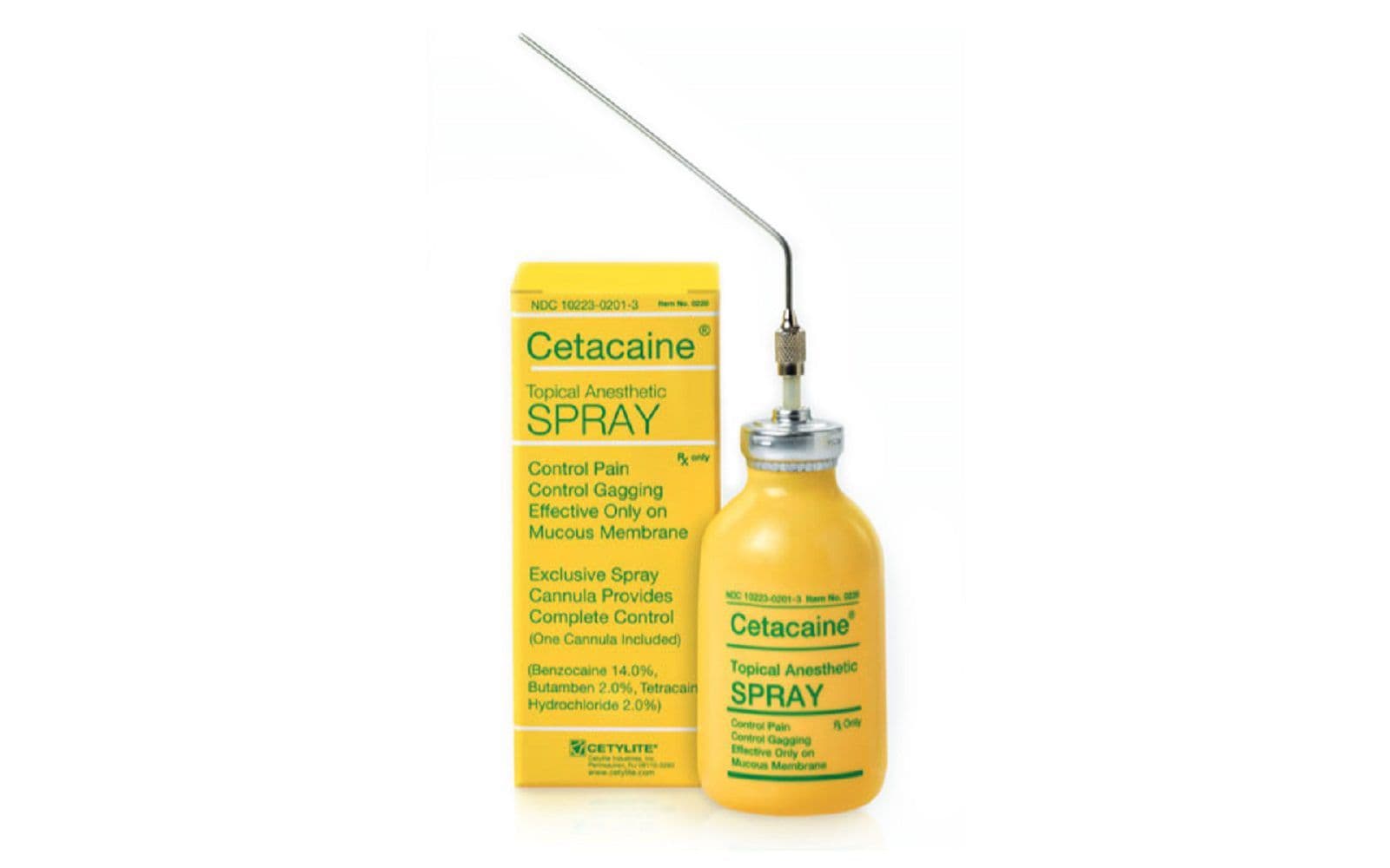 Cetacaine® Benzocaine/Tetracaine/Butamben, 14%/2%/2% Topical Anethetic Spray