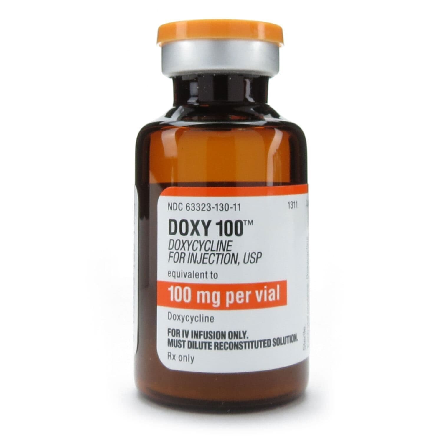 Doxycycline Hyclate 100 mg Vial 10/Box