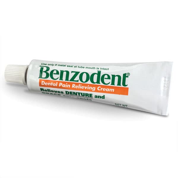Benzodent® Benzocaine 20% Cream 1/4 oz