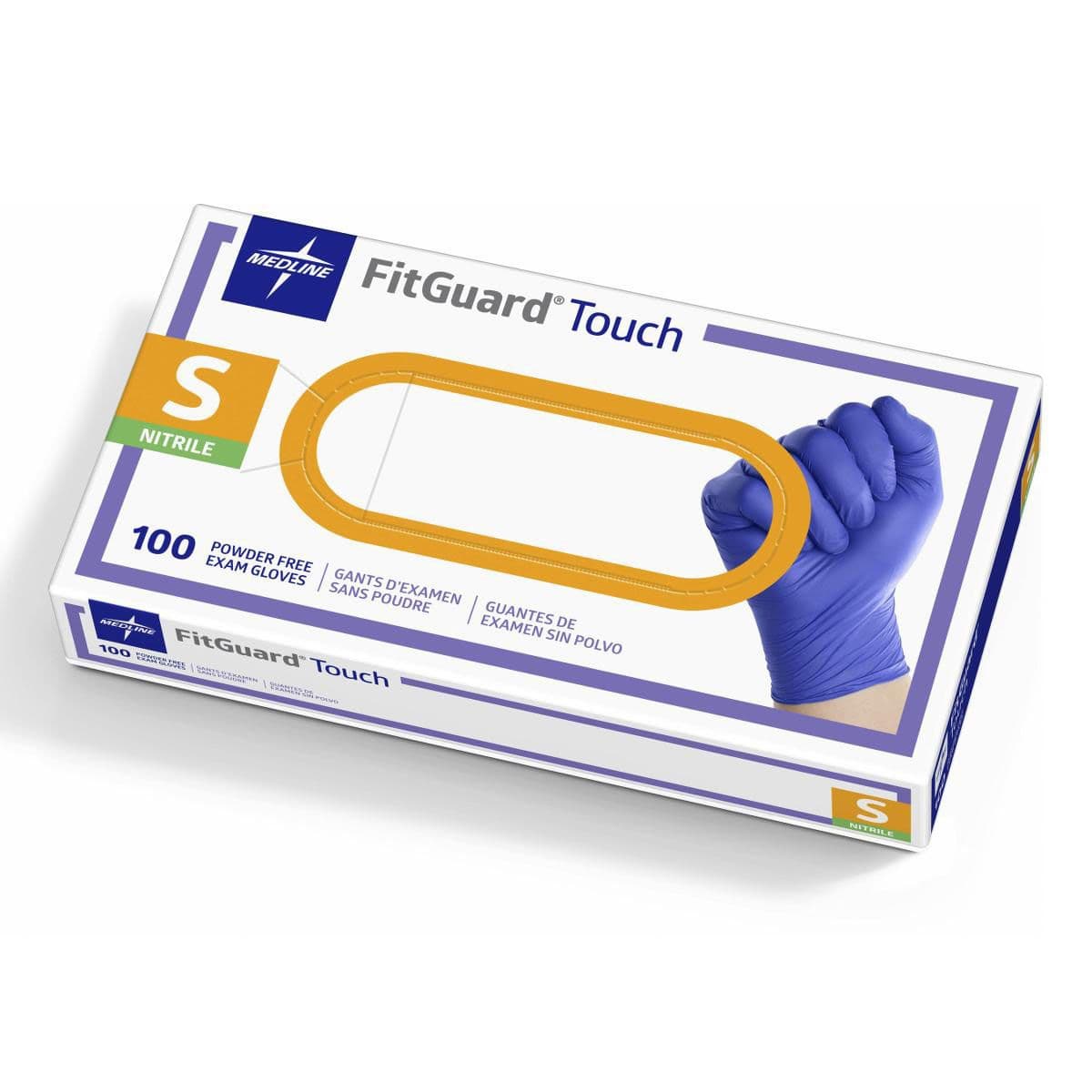 Medline Powder-Free Nitrile Exam Gloves