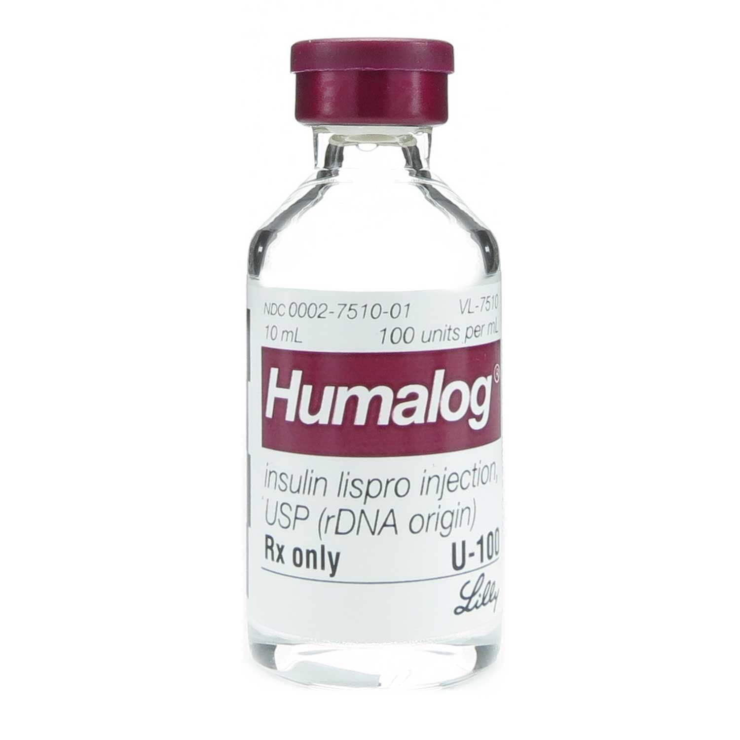 Humalog® Insulin 100 units/mL 10 mL Multiple-Dose Vial
