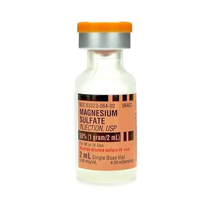 Magnesium Sulfate 50% Injection