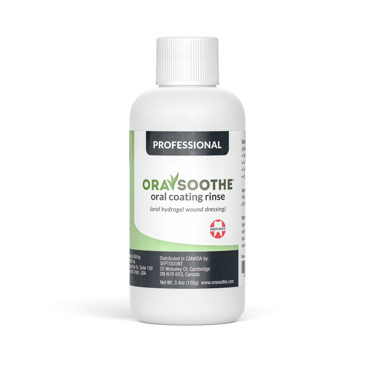 OraSoothe® Oral Coating Rinse 3.4oz (Professional) 