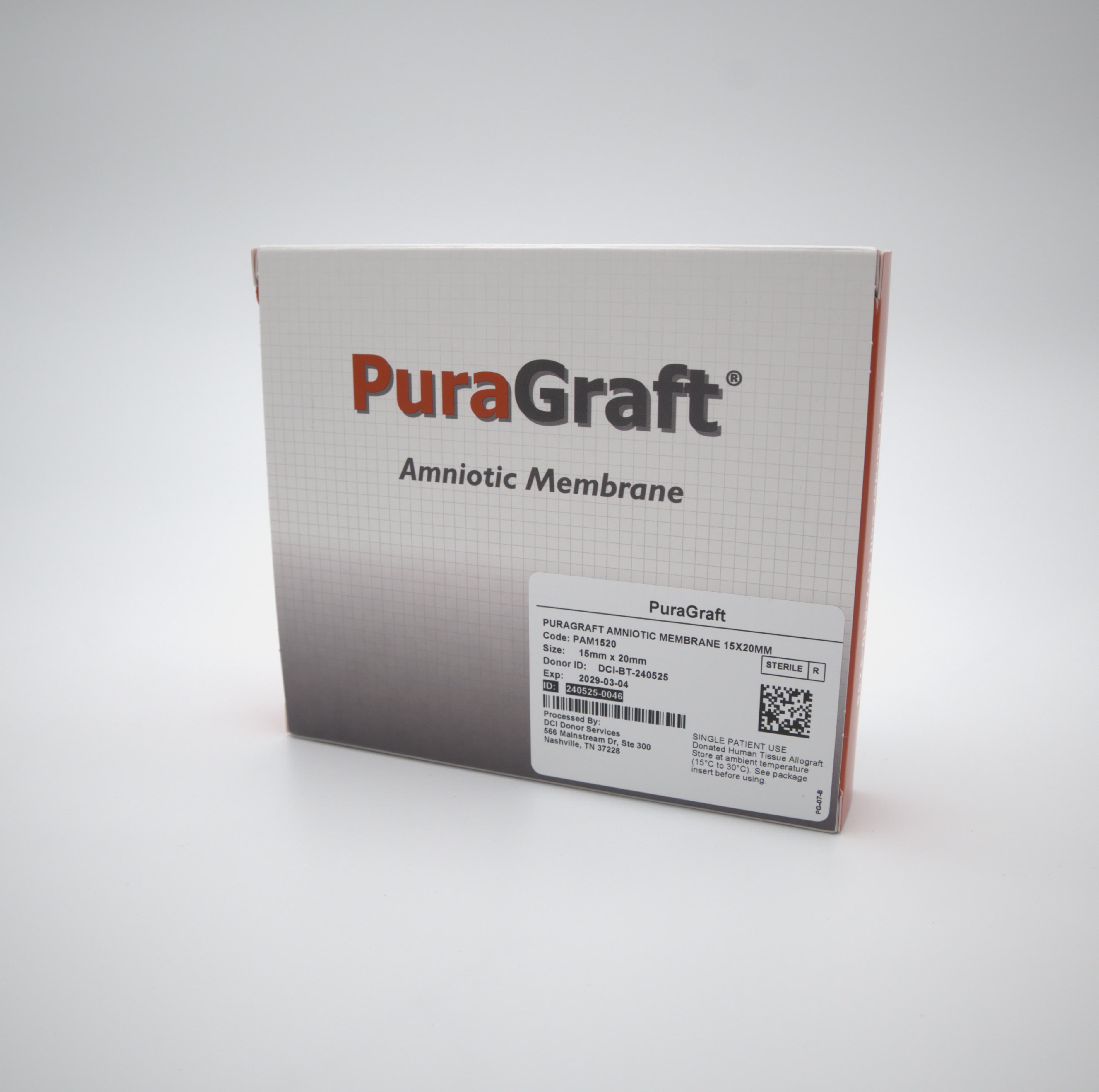 Puragraft Amniotic Membrane 15x20mm