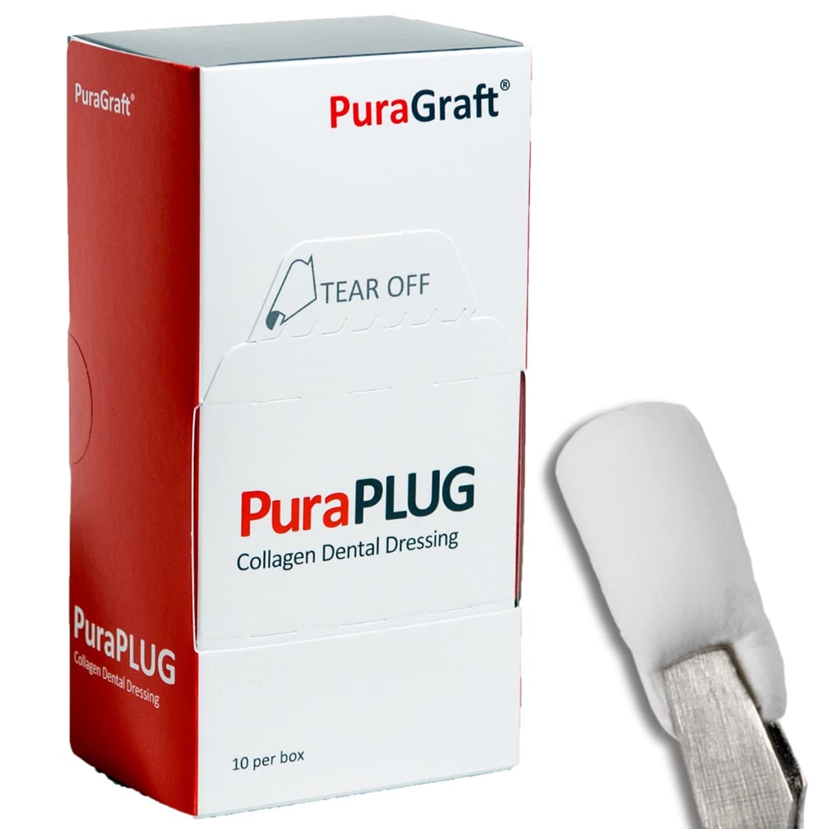 PuraPLUG Collagen 10 x 20mm 10/Box