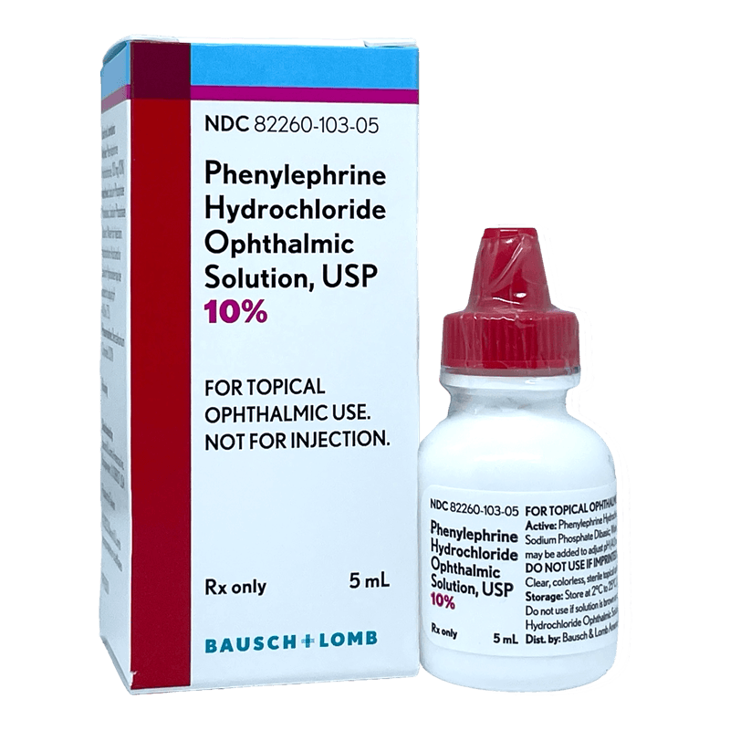 Phenylephrine 10% Ophthalmic Solution 5 mL