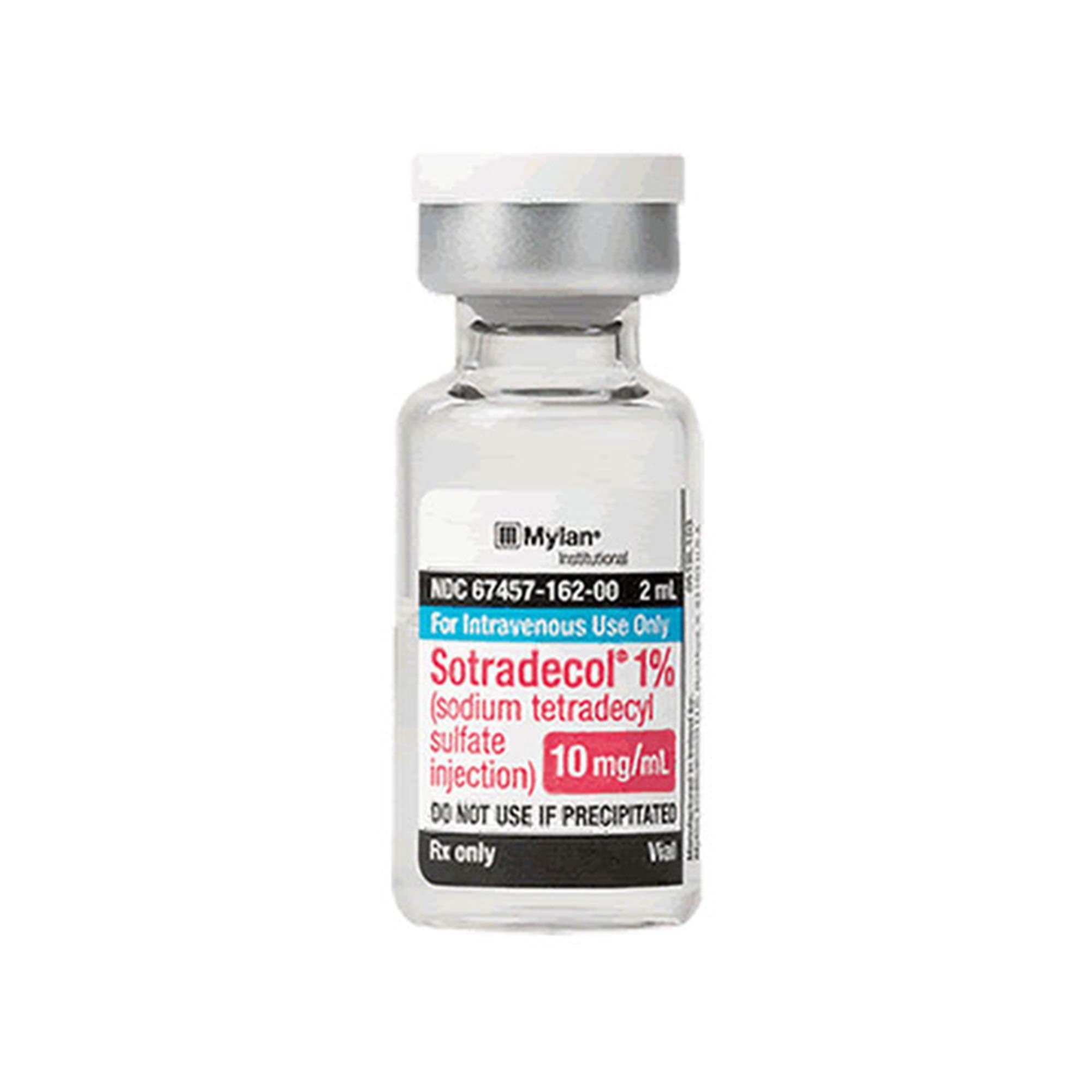 Sotradecol® Sodium Tetradecyl Sulfate 1% 1 mg/mL 2 mL Single-Dose Vial 5/Box
