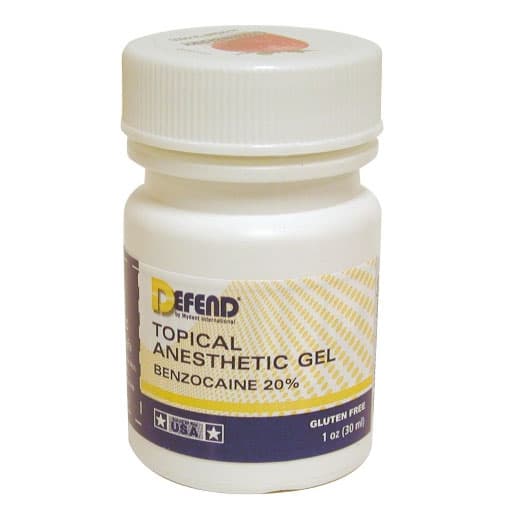Defend Topical Anesthetic 1 oz. Jar - Bubble Gum