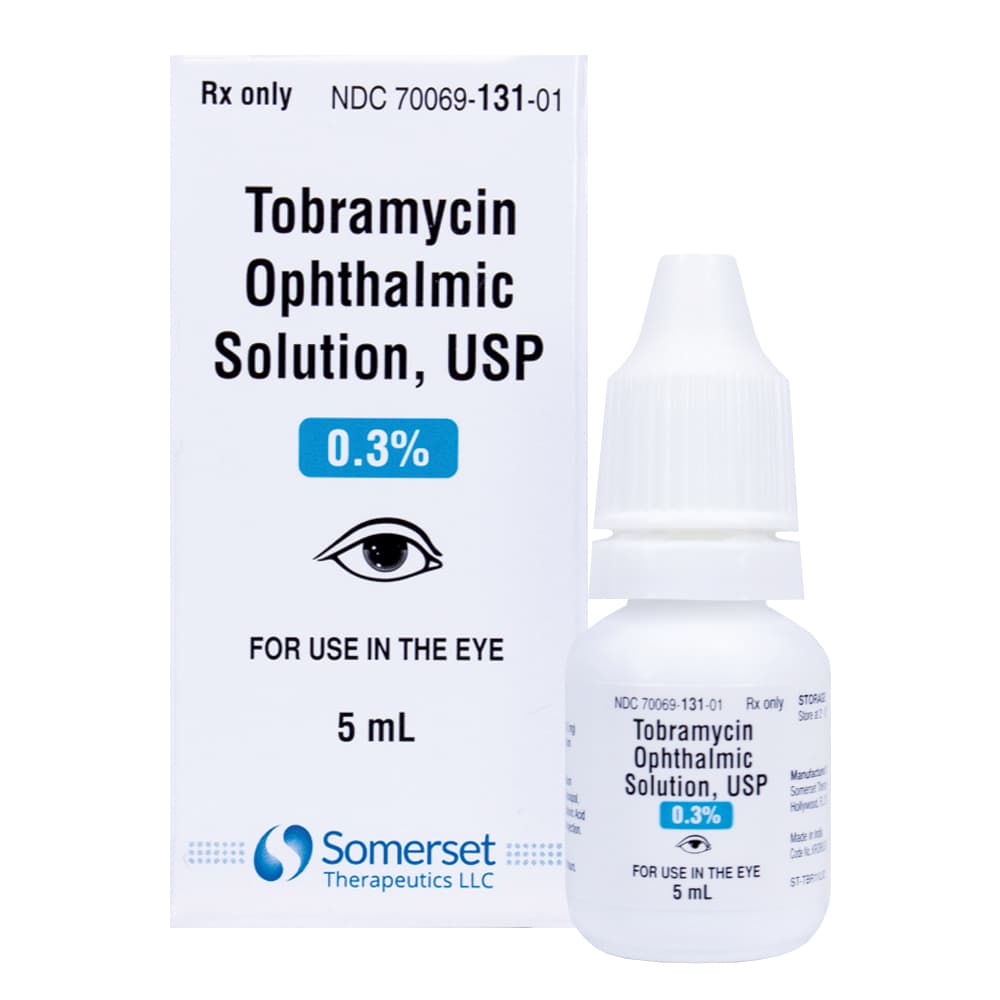 Tobramycin 0.3% Opthalmic Solution 5 mL