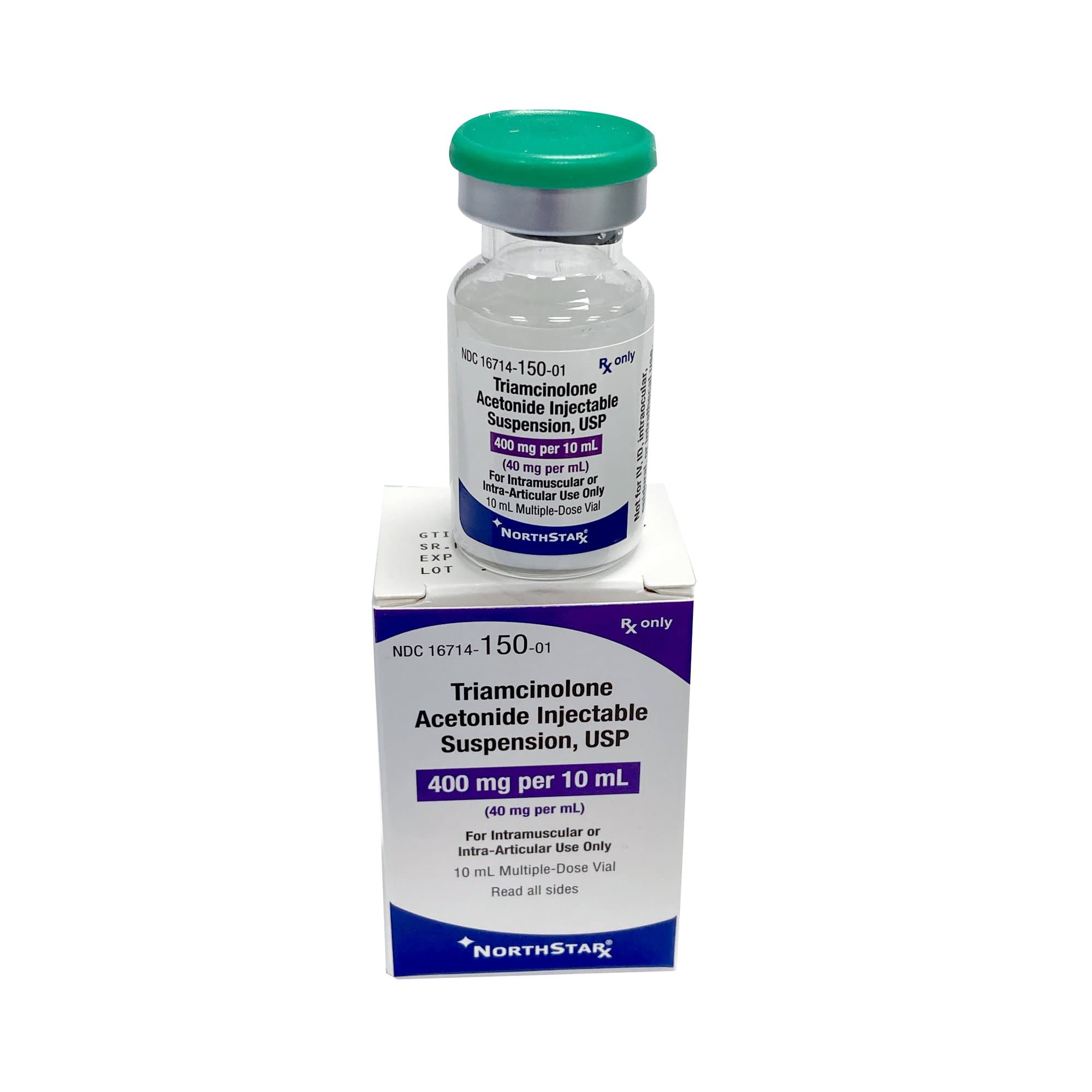 Triamcinolone Acetonide 40 mg/mL Injection 10 mL Single-Dose Vial