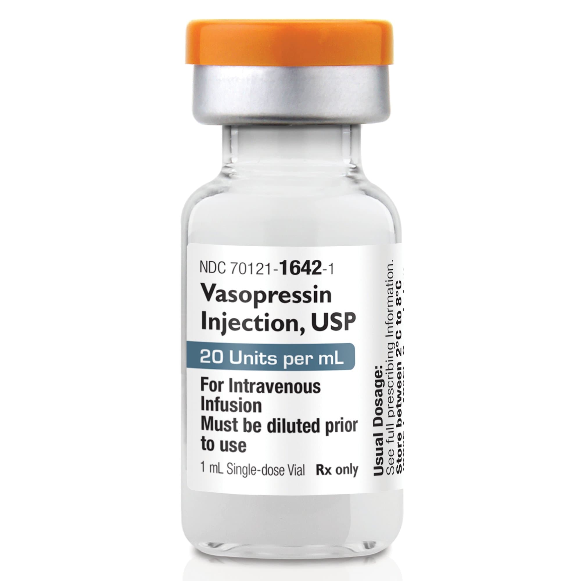 Vasopressin 20 Unit / mL Single-Dose Vial 1 mL