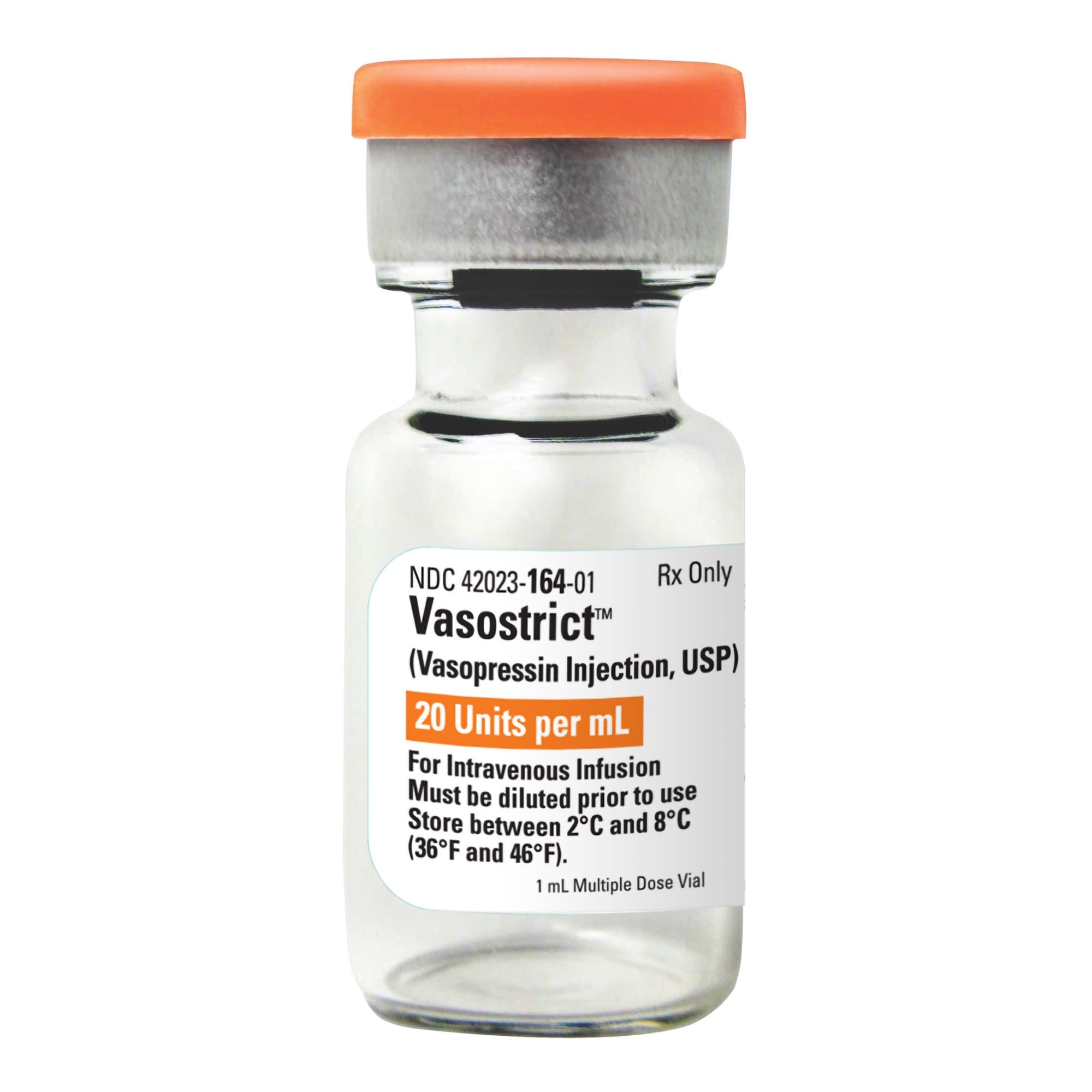 Vasostrict 20 u/mL 1 mL Single-Dose Vial