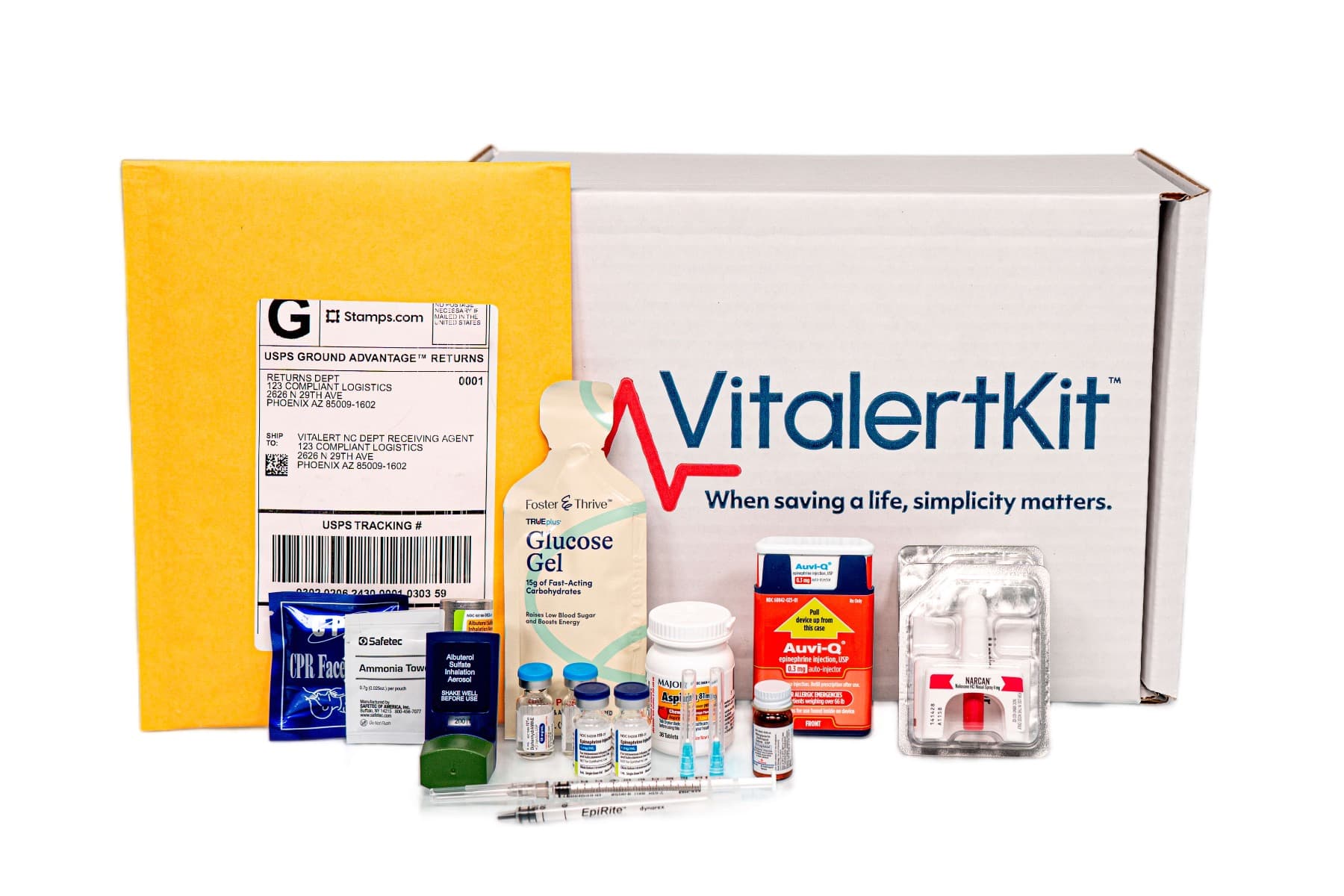 Color-Coded Confidence VitalertKit® Annual Refills