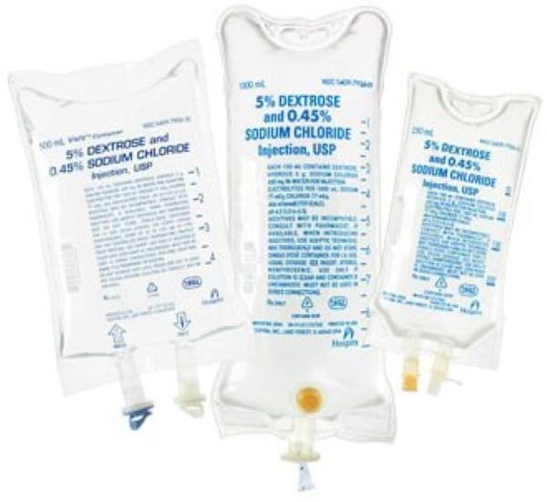 Dextrose 5% / Sodium Chloride 0.45% IV Solution