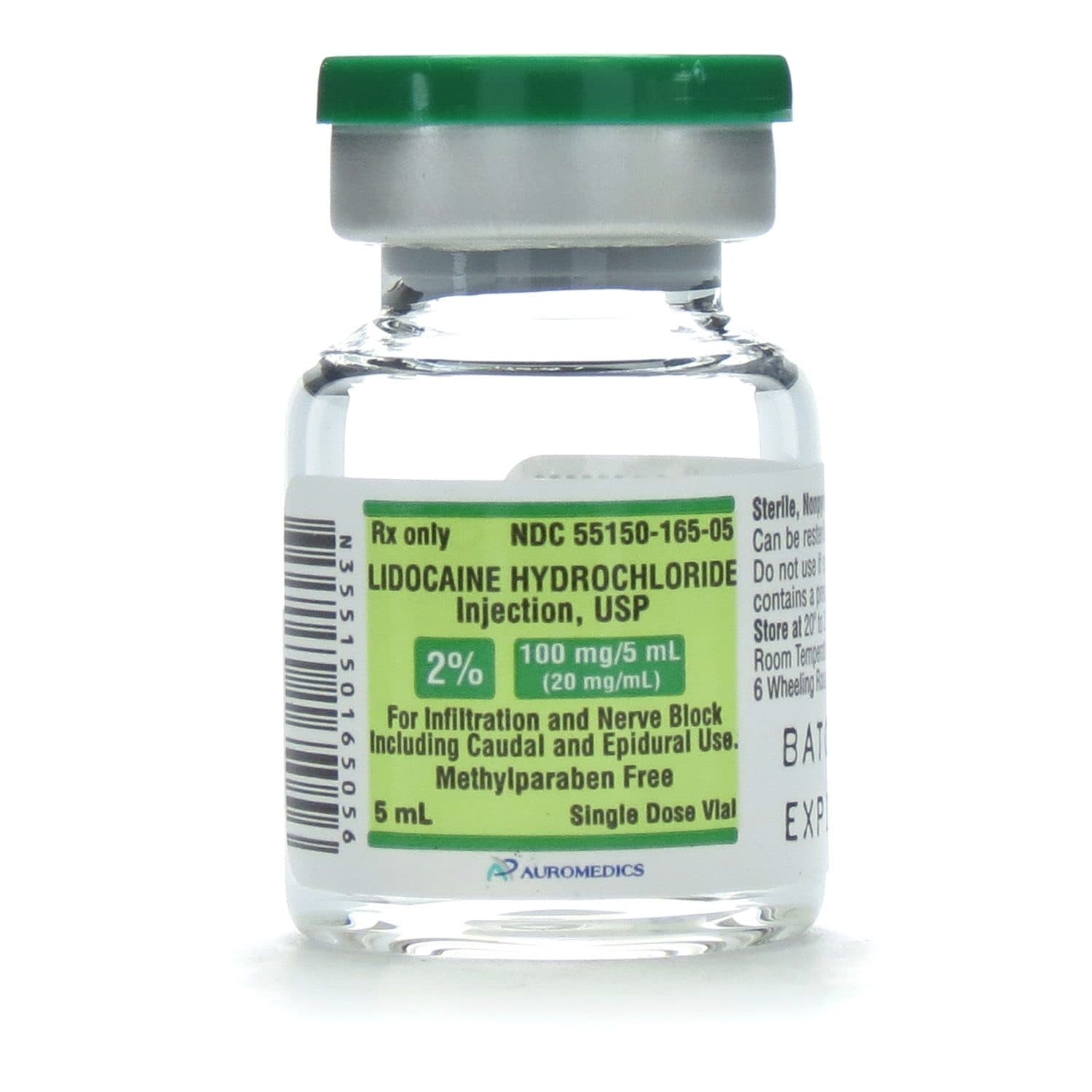 Lidocaine HCl 2%, 20 mL Mutliple/Dose Vial Lidocaine HCl 2%, 20 mL Mutliple/Dose Vial