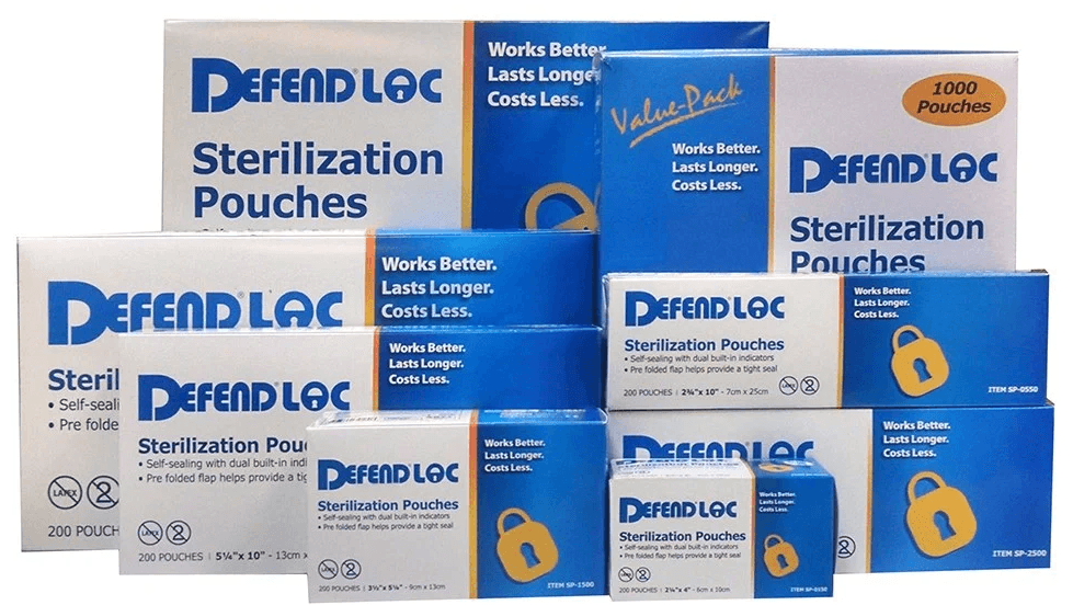 Self-Seal Sterilization Pouches
