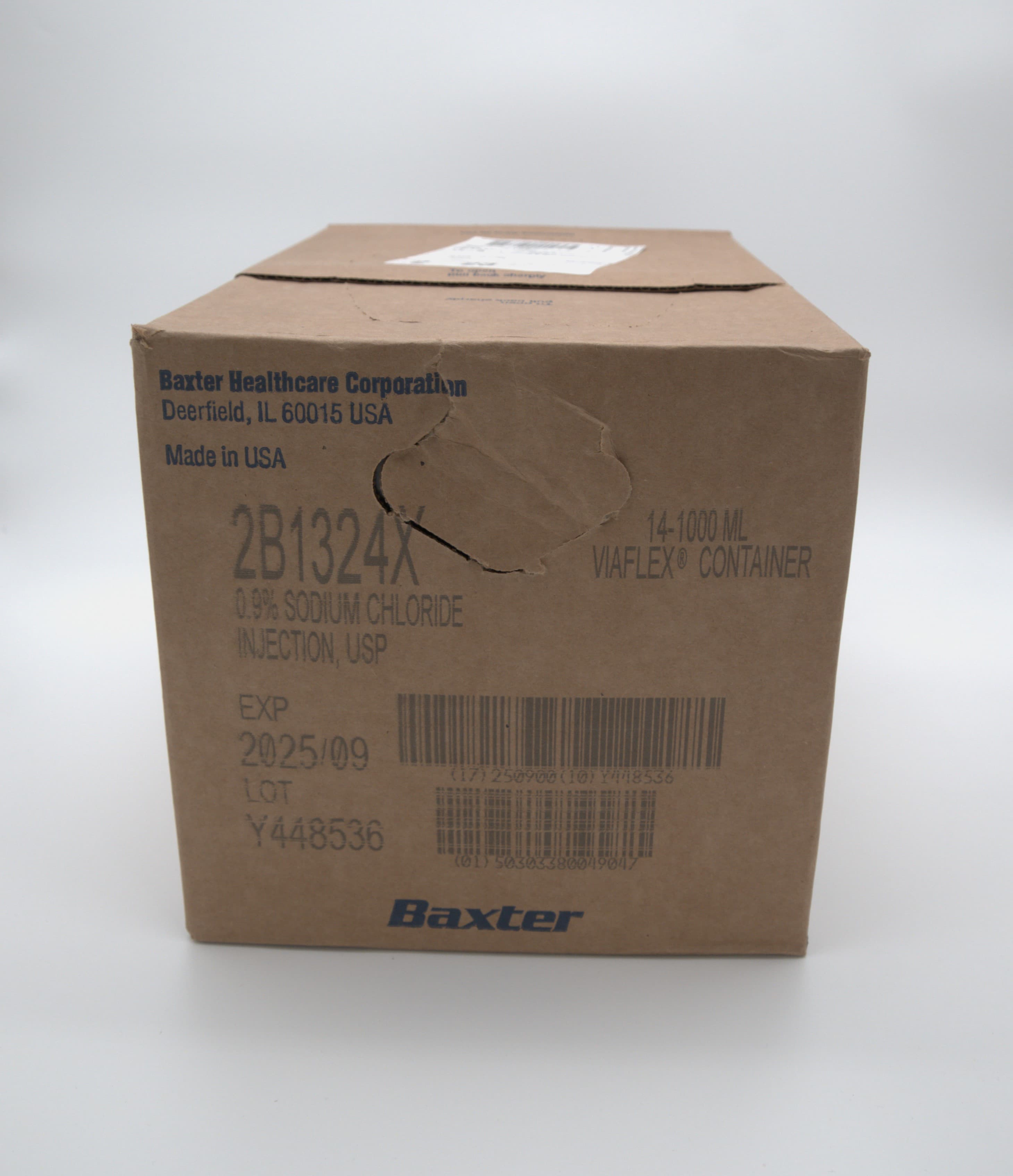 Sodium Chloride 0.9% 1000 mL IV Bag