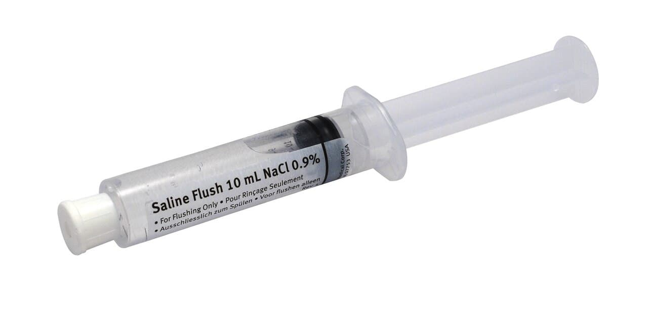 Sodium Choride 0.9% 10 mL Flush Syringe