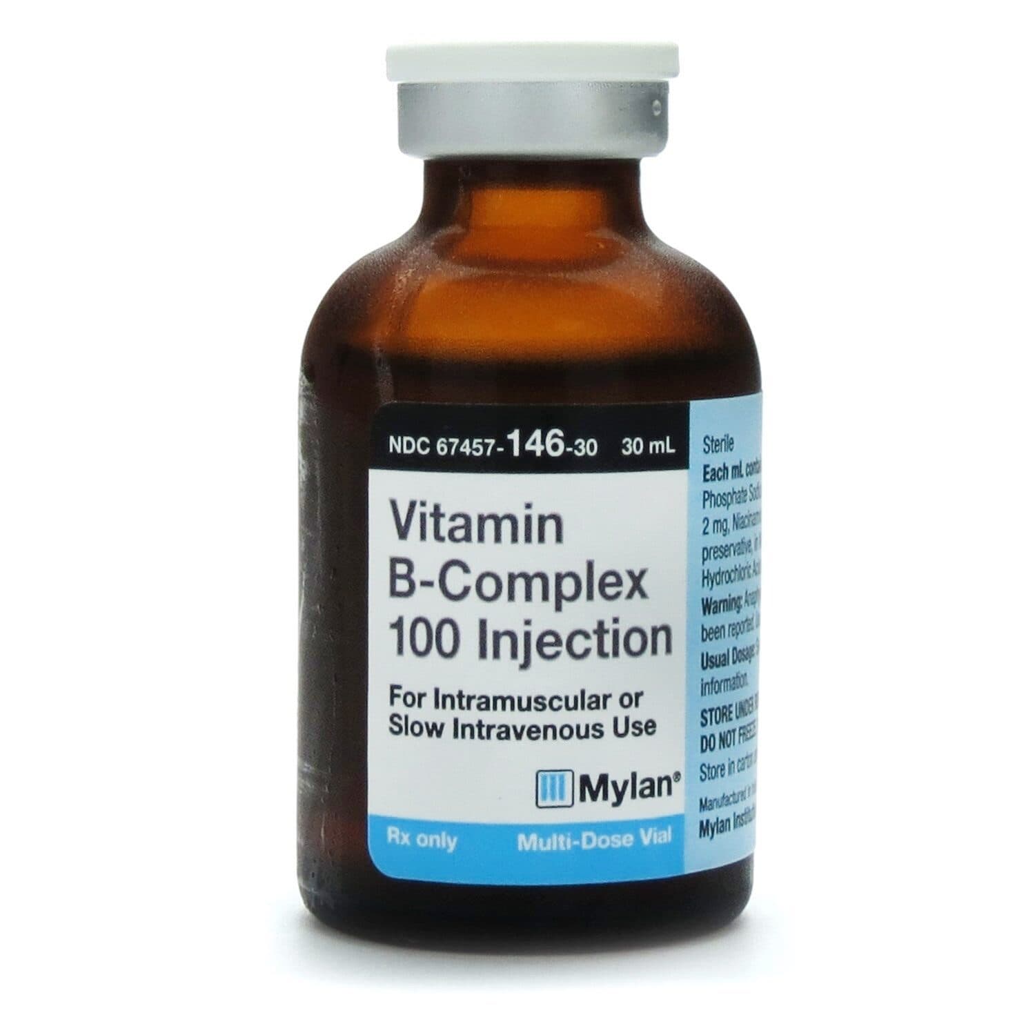 Vitamin B Complex 100 30 mL Single-Dose Vial