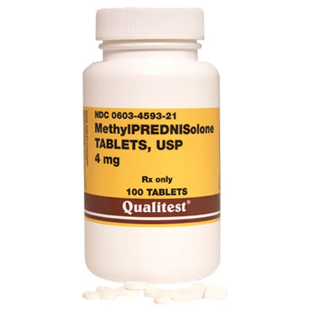 Methylprednisolone 4 mg Tablet